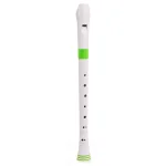 Image links to product page for Nuvo N310RDGR Recorder, White with Green Trim
