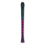 Image links to product page for Nuvo N320RDBBK Recorder+ Outfit, Black with Pink Trim