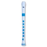 Image links to product page for Nuvo N320RDWBL Recorder+ Outfit, White with Blue Trim