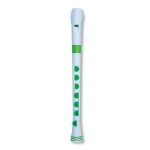 Image links to product page for Nuvo N320RDWGN Recorder+ Outfit, White with Green Trim