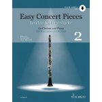 Image links to product page for Easy Concert Pieces for Clarinet and Piano, Vol. 2 (includes Online Audio)