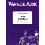 Image links to product page for Latin Quarters for Clarinet and Piano