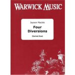Image links to product page for Four Diversions for Clarinet Duet