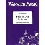 Image links to product page for Setting Out in Style for Alto Saxophone and Piano