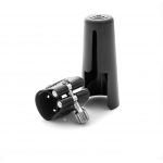 Image links to product page for Rovner 1E "Dark" Eb Clarinet Ligature & Cap Set