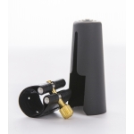 Image links to product page for Rovner 1RXS "Dark" Saxophone Ligature & Cap