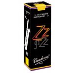 Image links to product page for Vandoren SR4425 ZZ Baritone Saxophone Reeds Strength 2.5, 5-pack