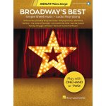 Image links to product page for Broadway's Best for Piano (includes Online Audio)