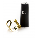 Image links to product page for BG L3 Clarinet Tradition Ligature & Cap, Gold-plated