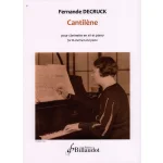 Image links to product page for Cantilene for Clarinet and Piano