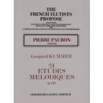 Image links to product page for 24 Etudes Melodiques for Flute, Op.110