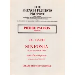 Image links to product page for Sinfonia De La Cantate for Flute and Piano, BWV209