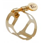 Image links to product page for BG L10 Tradition Gold Lacquered Alto Saxophone Ligature and Cap