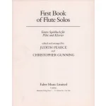 Image links to product page for First Book Of Flute Solos - Flute Part
