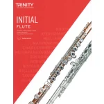 Image links to product page for Trinity Flute Exam Pieces from 2023, Initial Level (includes Online Audio)