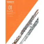 Image links to product page for Trinity Flute Exam Pieces from 2023, Grade 1 (includes Online Audio)