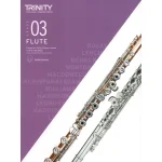 Image links to product page for Trinity Flute Exam Pieces from 2023, Grade 3 (includes Online Audio)