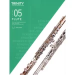 Image links to product page for Trinity Flute Exam Pieces from 2023, Grade 5 (includes Online Audio)