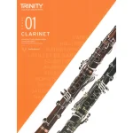 Image links to product page for Trinity Clarinet Exam Pieces from 2023, Grade 1 (includes Online Audio)