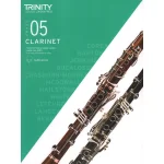 Image links to product page for Trinity Clarinet Exam Pieces from 2023, Grade 5 (includes Online Audio)