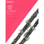 Image links to product page for Trinity Clarinet Exam Pieces from 2023, Grade 7 (includes Online Audio)
