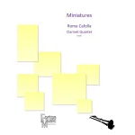 Image links to product page for Miniatures for Clarinet Quartet