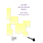 Image links to product page for Just Me! and my Clarinet Book 2 for Clarinet and Piano