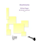 Image links to product page for Divertimento for Clarinet and Piano