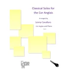 Image links to product page for Classical Solos for the Cor Anglais and Piano