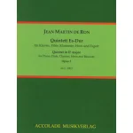 Image links to product page for Quintet in Eb major for Flute, Clarinet, French Horn, Bassoon and Piano