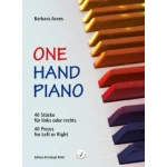 Image links to product page for One Hand Piano: 40 Pieces for Left or Right, Vol. 1 (includes Online Audio)