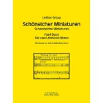 Image links to product page for Schoeneiche Miniatures: Five Duos for Two Treble Recorders