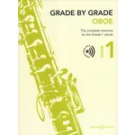 Image links to product page for Grade by Grade Oboe, Grade 1 (includes Online Audio)