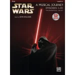 Image links to product page for Star Wars, A Musical Journey Episodes I-VI for Flute (includes Online Audio)