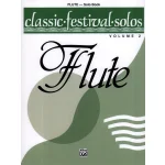 Image links to product page for Classic Festival Solos for Flute, Volume 2