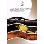 Image links to product page for Love is Blue (L' Amour est Bleu) for Mixed Flute Quintet and optional Drums