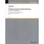 Image links to product page for 3 Pieces from Carmina Burana for Flute/Violin, Viola/Clarinet and Guitar