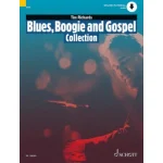 Image links to product page for Blues, Boogie and Gospel Collection: 15 Pieces for Solo Piano (includes Online Audio)