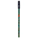 Image links to product page for Generation Boho Tin Whistle/Flageolet in D, Paisley Green