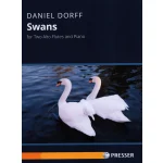 Image links to product page for Swans for Two Alto Flutes and Piano