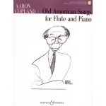 Image links to product page for Old American Songs for Flute and Piano (includes Online Audio)