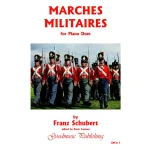 Image links to product page for Marches Militaires for Piano Duet