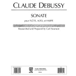Image links to product page for Sonate for Flute, Viola and Harp