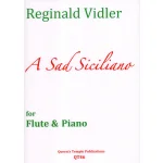 Image links to product page for A Sad Siciliano for Flute and Piano