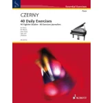 Image links to product page for 40 Daily Exercises for Piano, Op. 337