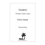 Image links to product page for Cavatina for Flute and Piano