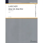 Image links to product page for Deep Red, Deep Blue for Flute and Piano