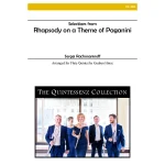 Image links to product page for Selections from Rhapsody on a Theme of Paganini for Flute Quintet
