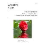 Image links to product page for Valzer Duetto from La Traviata, Act I for Flute Choir