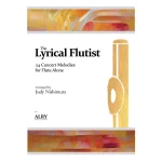 Image links to product page for The Lyrical Flutist: 24 Concert Melodies for Flute Alone